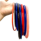 12mm colored Durable 40~90 Shore A silicone NBR EPDM O Ring Rubber Seal