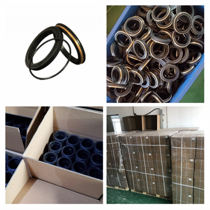 Buna / FKM / HNBR Rubber O Rings Or Metal Back Up Rubber Sealing Ring