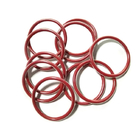Encapsulated FKM / Silicone Rubber O Rings Custom PTFE Coating