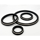 1'' 1.5'' 2'' 3'' 4'' 5'' NBR HNBR FKM PTFE Seals Ring Hammer Union Seal With Brass or Stainless Steel backup ring
