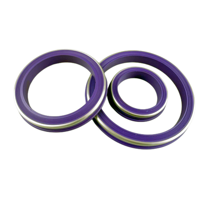 Reliable Sealing Performance Buna-N HNBR Elastomer Lip Ring With Brass Backing