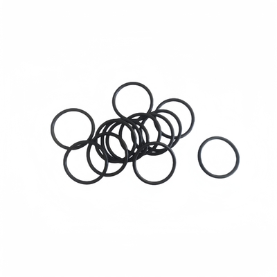 Black AS568 NBR FKM FPM EPDM Silicone Flat Rubber O-Ring Seal Customized Available