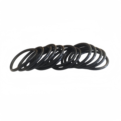Black AS568 NBR FKM FPM EPDM Silicone Flat Rubber O-Ring Seal Customized Available