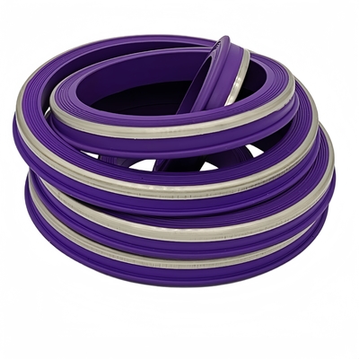 Purple Oil&amp;Heat&amp;Chemical resistant NBR HNBR FKM PTFE Hammer Union Seal With Stainless Back Up