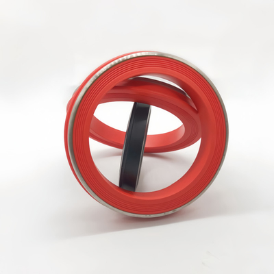Elastomer 1502 Union Lip Seal Gasket With Buna W/ Stainless Steel Backing