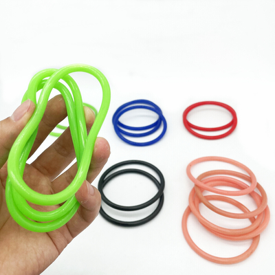 Manufacturer Supply Silicone Seals Red Colored Elastic food-grade silicone sealing ring