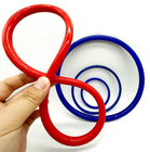 Manufacturer Supply Silicone Seals Red Colored Elastic food-grade silicone sealing ring