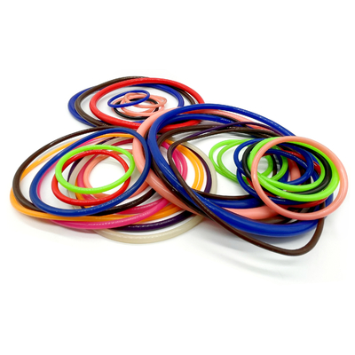 Factory Low Rate Rubber Seals 60 Shore A Colored Silicone Rubber O Rings