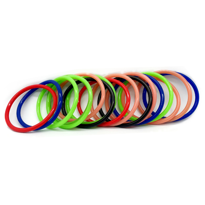 Factory Low Rate Rubber Seals 60 Shore A Colored Silicone Rubber O Rings