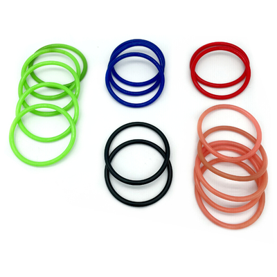 Food Grade Flexible 40-70 Shore A Silicone Rubber O Ring For Seal