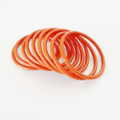 Orange Versatile Rubber O Rings for Chemical Resistant Applications