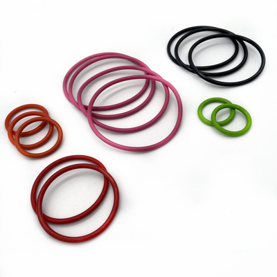 Eco Friendly Silicone Rubber O Rings Tensile Strength 500 Psi