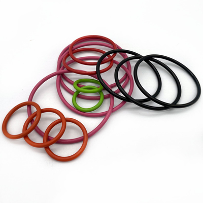 Eco Friendly Silicone Rubber O Rings Tensile Strength 500 Psi