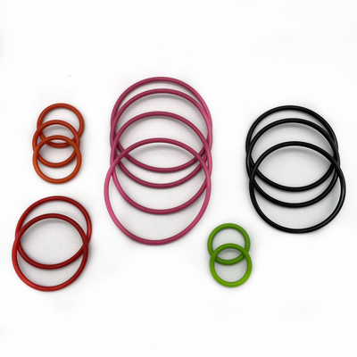 Eco Friendly Silicone Rubber O Rings Tensile Strength 500 Psi