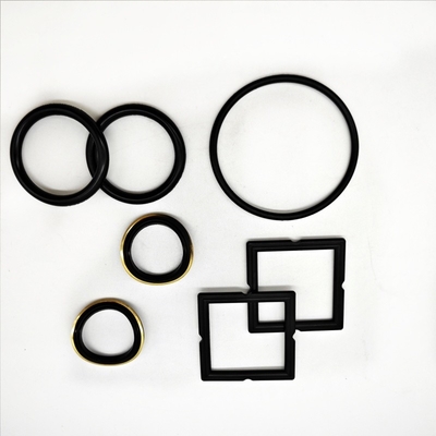 Standard Service MSI Black Buna HSN FKM Plug Valve Seal Kit With Brass Inserts