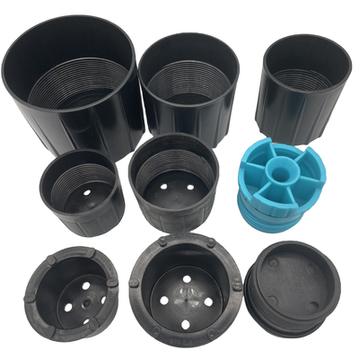 2-7/8" 3 1/8" HDPE PP Plastic Pipe Thread Protectors For Oil Drilling Industry