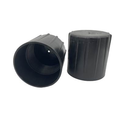 Black High Durability Plastic Thread Protector For Oil Pipe