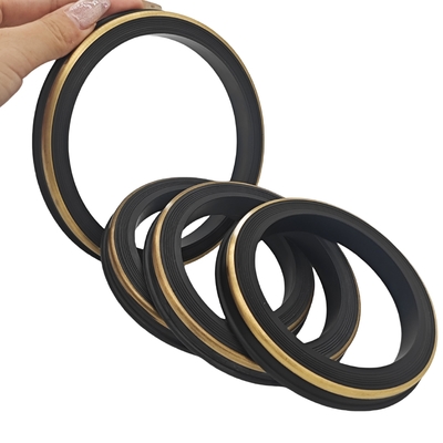 China Factory Direct Selling Black Hammer Union Seal with Brass Back-ups