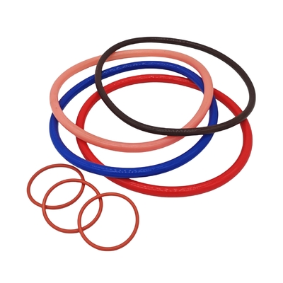 Customizable 40-60 Shore A Silicone O Rings Resistant To Temperature
