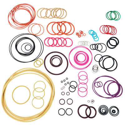 Durable Oil-Resistant AS568 FFKM Chemical-Resistant FKM Rubber O-Rings for Oilfield and Petrochemical Sealing

