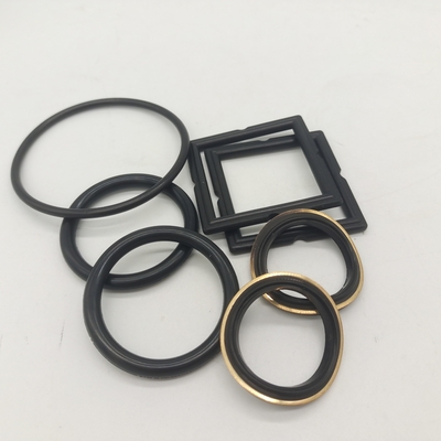 3" Black Plug Valve Elastomer Set Soft Seal With Brass