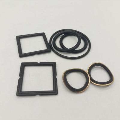3" Black Plug Valve Elastomer Set Soft Seal With Brass