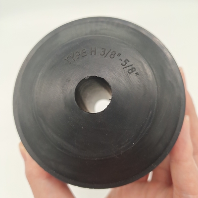 Oil Resistance Black Type H 3/8" To 5/8" Wireline Oil Saver Rubbers For Oilfield