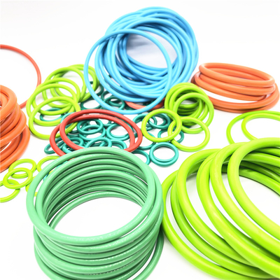 Cutting Rubber O Rings High Temperature Resistance Compression Manufacturing Service