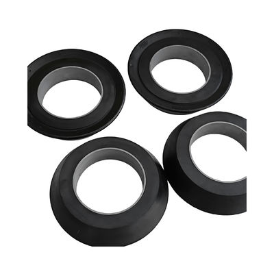 Aluminum-core flexible oil-resistant oilfield rubber swab cup with 4-1/2" 5-1/2" 7" V types for oil and gas
