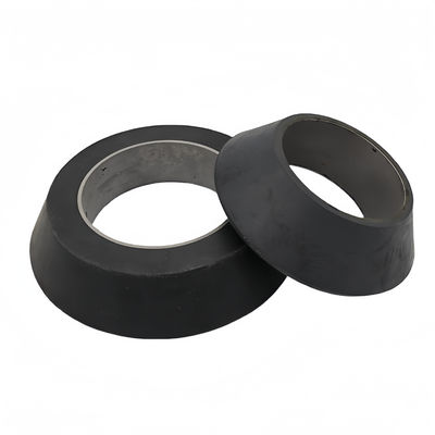 Oil-resistant NBR FKM Rubber Swab Cup with 10,000 psi Pressure Rating and Custom Sizes for Oilfield Well Cleaning