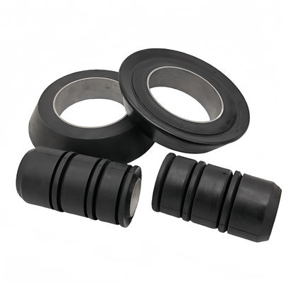 High-Performance Rubber Swab Cup with 10,000 PSI Pressure Rating, Nitrile (NBR) Material, and Custom Sizes for Oilfield Applications