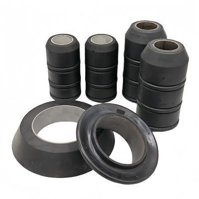 Aluminum-core Guiberson Swab Cup with 10,000 psi Pressure Rating and Abrasion Chemical Resistance for Oilfield Operations