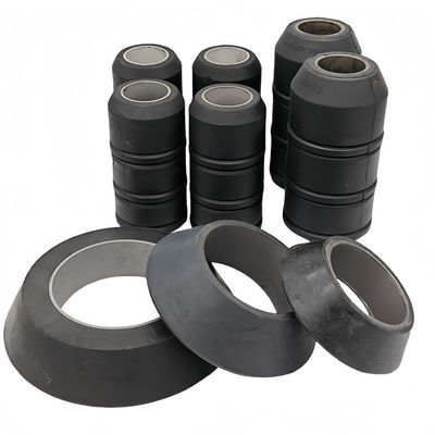 High-Performance Rubber Swab Cup with 10,000 PSI Pressure Rating, Nitrile (NBR) Material, and Custom Sizes for Oilfield Applications