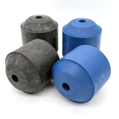 40 To 60 Shore A 3/8'' To 5/8'' H Type Oil Saver Rubber Black And Blue Color