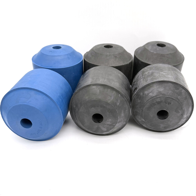 40 To 60 Shore A 3/8'' To 5/8'' H Type Oil Saver Rubber Black And Blue Color