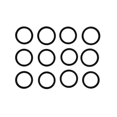 Harsh Temperature And Oil Pressure Service Sour Gas Resistant High-performance AS568 Rubber O-rings For Oil Pipelines
