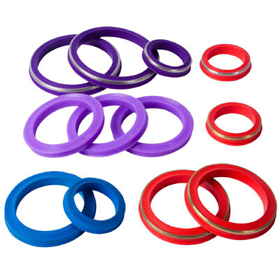 80-90 Shore A Oil Pipes Nitrile Rubber Hammer Union Lip Seal Rings