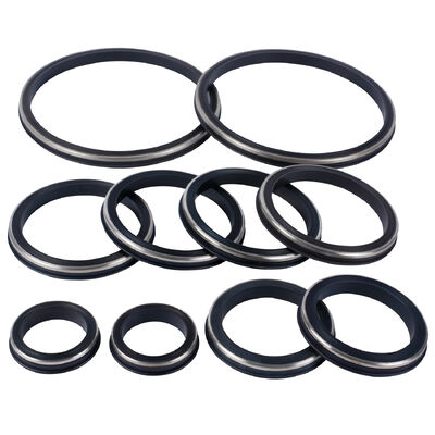 80-90 Shore A Oil Pipes Nitrile Rubber Hammer Union Lip Seal Rings