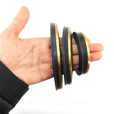 15k PSI Anti-Extrusion Wing Union Seals with Brass Back-Up for High-Pressure Fracking