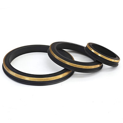 15k PSI Anti-Extrusion Wing Union Seals with Brass Back-Up for High-Pressure Fracking