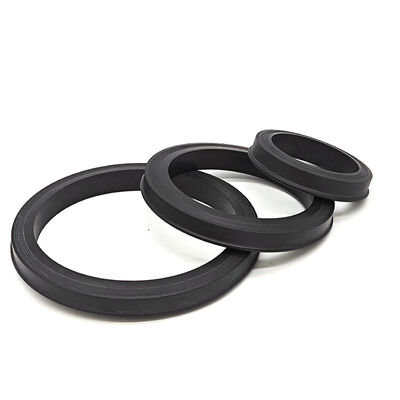High-Pressure Hammer Union Lip Seals for Drilling and Well Service with NBR, HNBR, FKM, PTFE Materials Compatible with Fig 602, 1002, 1502