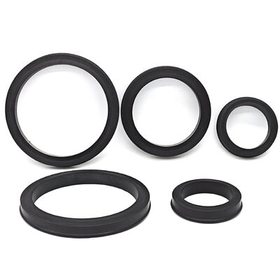 High-Pressure Hammer Union Lip Seals for Drilling and Well Service with NBR, HNBR, FKM, PTFE Materials Compatible with Fig 602, 1002, 1502