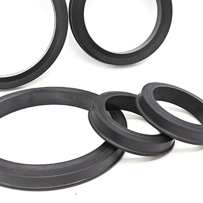 High-Pressure Hammer Union Lip Seals for Drilling and Well Service with NBR, HNBR, FKM, PTFE Materials Compatible with Fig 602, 1002, 1502