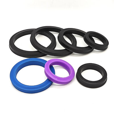 Standard Fig 602, 1002, 1502 Hammer Union Lip Seals with NBR HNBR FKM PTFE Materials for 6000-15000 PSI Applications