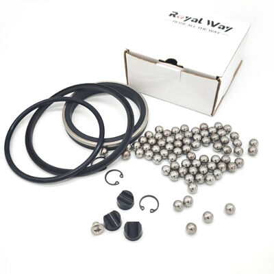 3 Inch Wide Swivel Joint Repair Kit with NBR HNBR FKM Seals and Steel Balls Snap Rings for Wireline Swivel Joint Seal Kit Maintenance