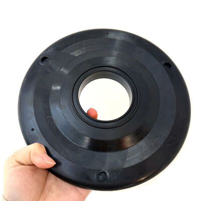 9 Inch OD Flat Pipe Wiper with Customizable ID and Oil-Resistant Elastomer for Drill Pipe Cleaning