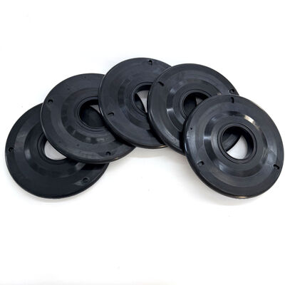 9 Inch OD Flat Pipe Wiper with Customizable ID and Oil-Resistant Elastomer for Drill Pipe Cleaning
