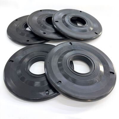 9 Inch OD Flat Pipe Wiper with Customizable ID and Oil-Resistant Elastomer for Drill Pipe Cleaning