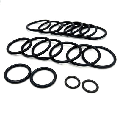Oil Resistant Nitrile O-Rings with 70-90 Shore A Hardness and Custom Sizes for Industrial Sealing