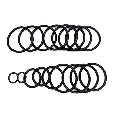 Oil Resistant Nitrile O-Rings with 70-90 Shore A Hardness and Custom Sizes for Industrial Sealing